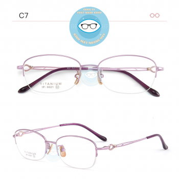 Gọng kính kim loại mã 9021